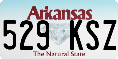 AR license plate 529KSZ