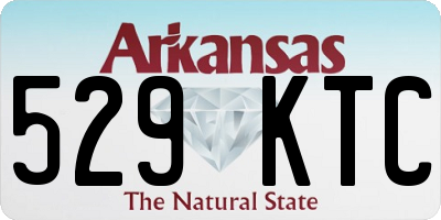 AR license plate 529KTC