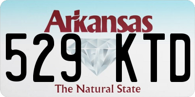 AR license plate 529KTD
