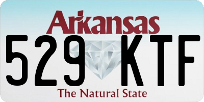 AR license plate 529KTF