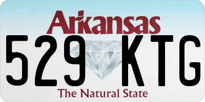 AR license plate 529KTG