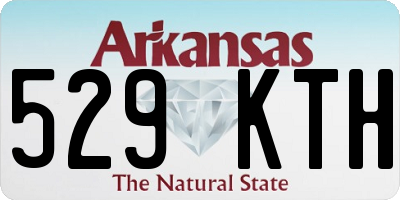 AR license plate 529KTH