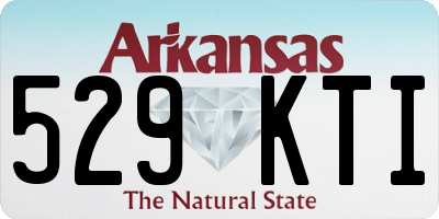 AR license plate 529KTI