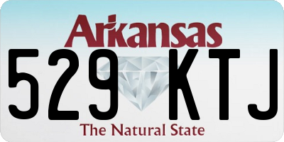 AR license plate 529KTJ