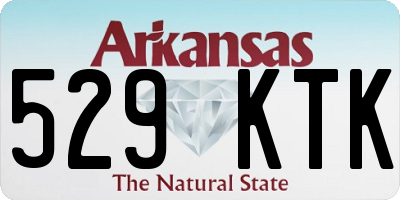 AR license plate 529KTK