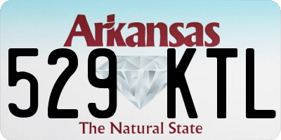 AR license plate 529KTL