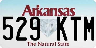AR license plate 529KTM