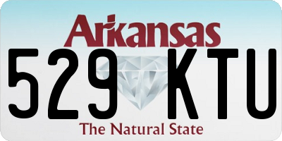 AR license plate 529KTU