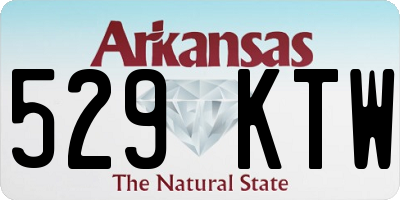 AR license plate 529KTW