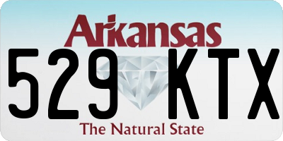 AR license plate 529KTX