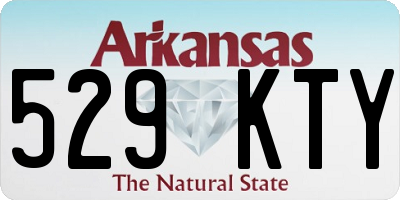 AR license plate 529KTY
