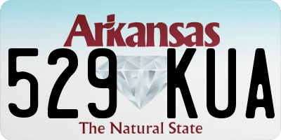 AR license plate 529KUA