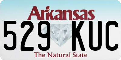 AR license plate 529KUC