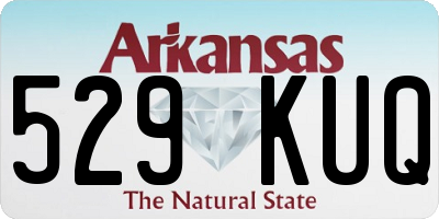 AR license plate 529KUQ