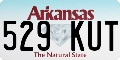 AR license plate 529KUT