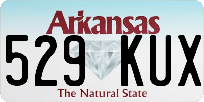AR license plate 529KUX