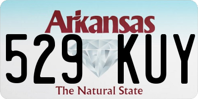 AR license plate 529KUY