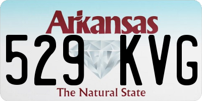 AR license plate 529KVG