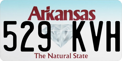 AR license plate 529KVH