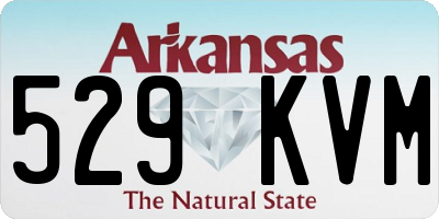 AR license plate 529KVM