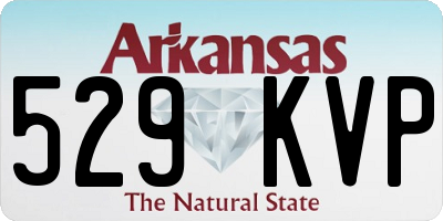 AR license plate 529KVP