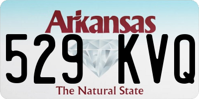 AR license plate 529KVQ
