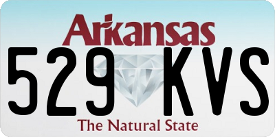 AR license plate 529KVS