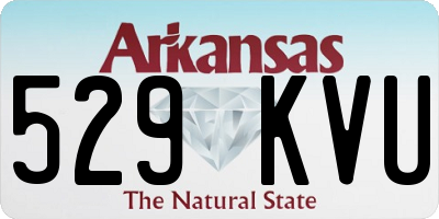 AR license plate 529KVU