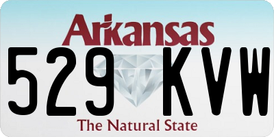 AR license plate 529KVW