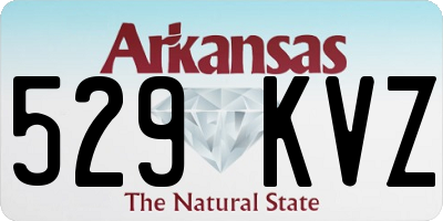 AR license plate 529KVZ