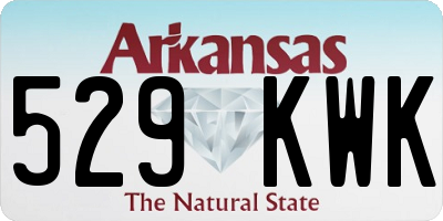 AR license plate 529KWK