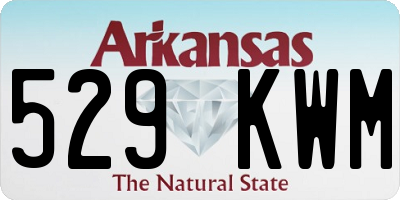 AR license plate 529KWM