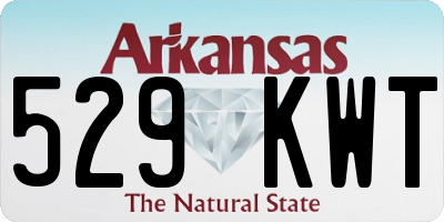 AR license plate 529KWT