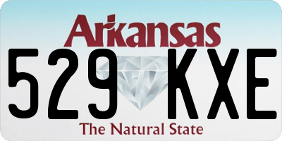AR license plate 529KXE