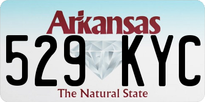 AR license plate 529KYC