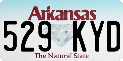 AR license plate 529KYD