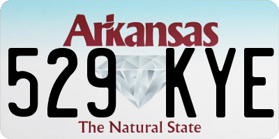 AR license plate 529KYE