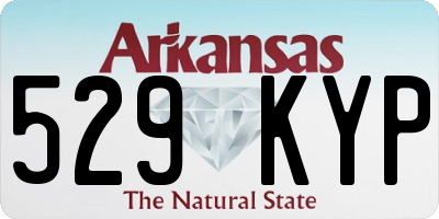 AR license plate 529KYP