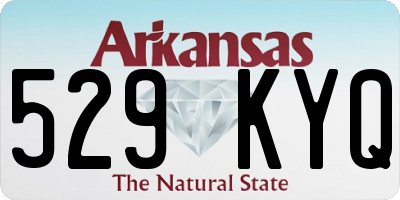 AR license plate 529KYQ