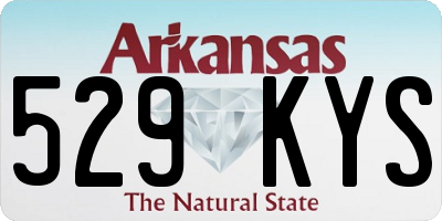 AR license plate 529KYS