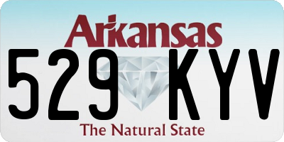 AR license plate 529KYV