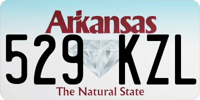 AR license plate 529KZL