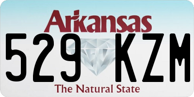 AR license plate 529KZM