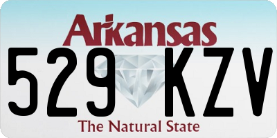 AR license plate 529KZV