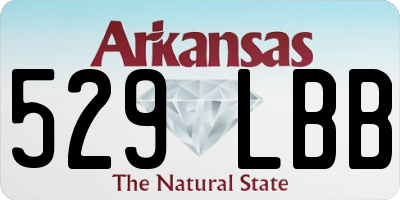 AR license plate 529LBB