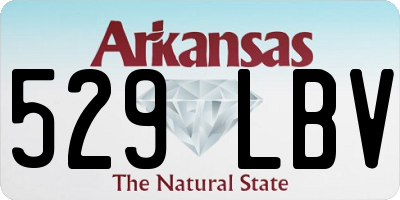 AR license plate 529LBV