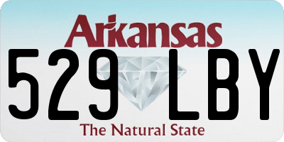 AR license plate 529LBY