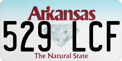 AR license plate 529LCF