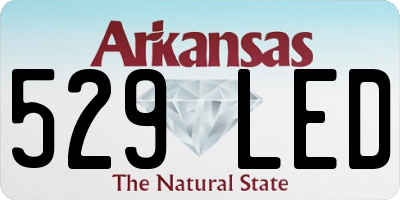 AR license plate 529LED