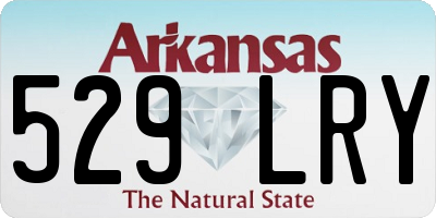 AR license plate 529LRY